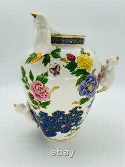 Vintage 1989 Franklin Mint Vase of Imperial Cats Toshiharu Kitagawa