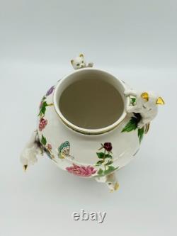 Vintage 1989 Franklin Mint Vase of Imperial Cats Toshiharu Kitagawa