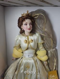 Vintage 1998 Franklin Mint Heirloom Faberge Sonya Fall Bride Porcelain Doll