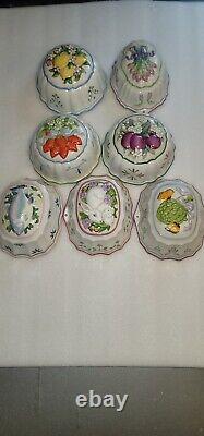 Vintage 7 Franklin Mint Le Cordon Bleu Decorative Jello Molds