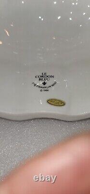 Vintage 7 Franklin Mint Le Cordon Bleu Decorative Jello Molds