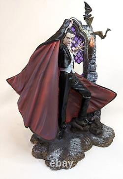 Vintage FRANKLIN MINT The CURSE Of DRACULA SCULPTURE BY MIKE HILL BELA LUGOSI