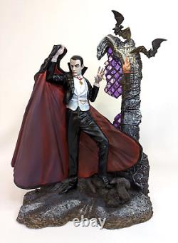 Vintage FRANKLIN MINT The CURSE Of DRACULA SCULPTURE BY MIKE HILL BELA LUGOSI