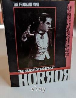 Vintage FRANKLIN MINT The CURSE Of DRACULA SCULPTURE BY MIKE HILL BELA LUGOSI