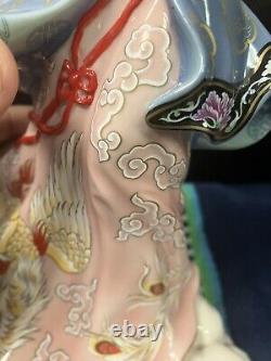 Vintage Fine Porcelain Figurine Hand Decorated Maku -Caroline Young A2360 Lim Ed