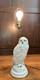 Vintage Fine Porcelain Franklin Mint Table Lamp The Snowy Owl By Raymond Watson