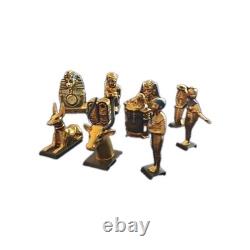 Vintage Franklin Mint 1989 Treasures of Tutankhamun 11 Piece Set