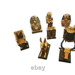 Vintage Franklin Mint 1989 Treasures of Tutankhamun 11 Piece Set