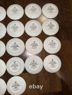 Vintage Franklin Mint Animal Alphabet 26 Full Set Mini Plates Collection 1983