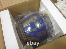 Vintage Franklin Mint Art Pottery Vase The Golden Vase Of Bast BRAND NEW