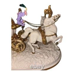 Vintage Franklin Mint Cinderella's Magical Moment Anniversary Sculpture