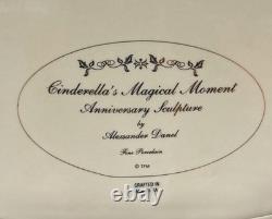 Vintage Franklin Mint Cinderella's Magical Moment Anniversary Sculpture