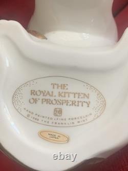 Vintage Franklin Mint Collection Of 5 Imperial Figurines Handpainted Porcelain