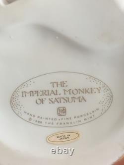 Vintage Franklin Mint Collection Of 5 Imperial Figurines Handpainted Porcelain