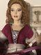 Vintage Franklin Mint Doll Morgan Le Fay Queen Red Head Curls Heirloom COA Box