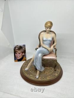 Vintage Franklin Mint FOREVER DIANA Porcelain Figurine By EMILY KAUFMAN