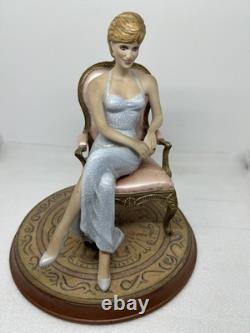 Vintage Franklin Mint FOREVER DIANA Porcelain Figurine By EMILY KAUFMAN