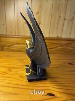 Vintage Franklin Mint Falcon of the Nile Roushdy Iskander Garas New Sculpture