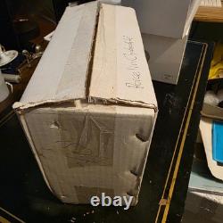 Vintage Franklin Mint Fine Porcelain CLYDESDALE Horse Equine Model Statue Art MI