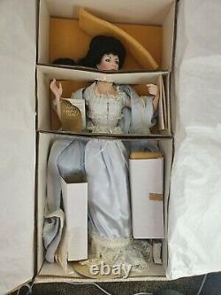 Vintage Franklin Mint Heirloom Doll The Gibson Girl Boudoir Doll WithBox COA