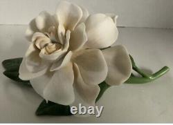 Vintage Franklin Mint Porcelain Cape Jasmine Gardenia Figurine