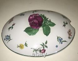 Vintage Franklin Mint Porcelain Soupiere Provencal Le Cordon Bleu Soup Tureen