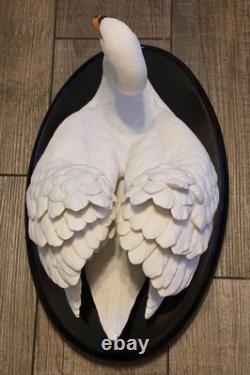 Vintage Franklin Mint The Royal Swan Sculpture 1986 Ronald Van Ruyckevelt