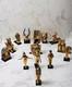 Vintage Franklin Mint Treasures of Tutankhamun 1989 14 Pieces Set