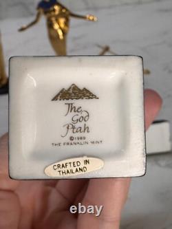 Vintage Franklin Mint Treasures of Tutankhamun 1989 14 Pieces Set
