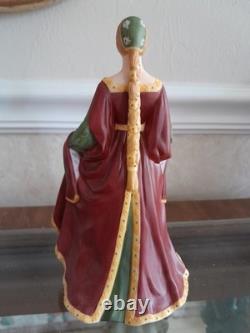 Vintage Franklin Poreclain Mint Figurine Isabella of Spain Queen of Castile