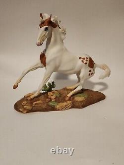Vintage Horse Figurine San Domingo Franklin Mint by Pamela Du Boulay Sculpture