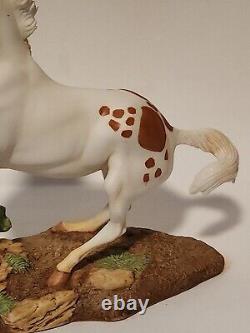 Vintage Horse Figurine San Domingo Franklin Mint by Pamela Du Boulay Sculpture