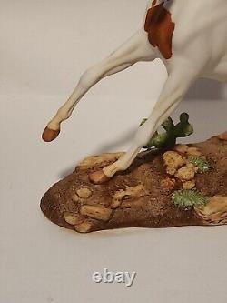 Vintage Horse Figurine San Domingo Franklin Mint by Pamela Du Boulay Sculpture