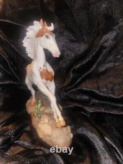 Vintage Horse Figurine San Domingo Franklin Mint by Pamela Du Boulay Sculpture