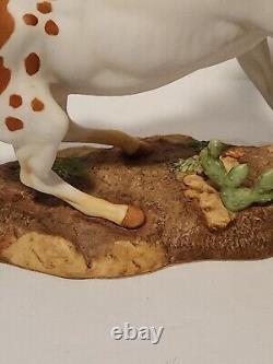 Vintage Horse Figurine San Domingo Franklin Mint by Pamela Du Boulay Sculpture