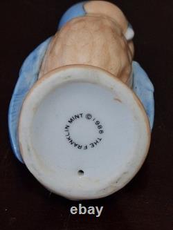 Vintage Imari Porcelain Owl Collection By Franklin Mint 1988