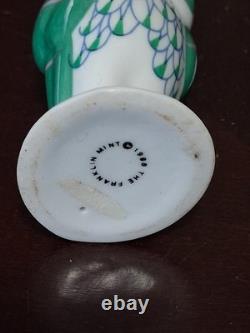 Vintage Imari Porcelain Owl Collection By Franklin Mint 1988