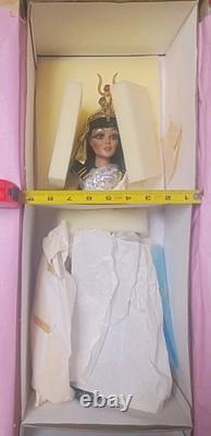 Vintage Maryse Nicole Cleopatra Porcelain Doll, Egyptian, Franklin Mint, New