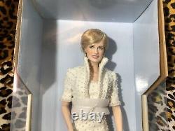 Vintage Princess Diana Porcelain Portrait Doll The Franklin Mint NIB