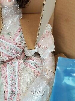 Vintage Retired Rare Franklin Heirloom Doll Shelf Sitter Home Décor Collectible
