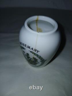 Vintage Set of 11 Gloria Concepts Franklin Mint Porcelain Spice Jars