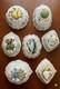 Vintage Set of 7- 1986 Le Cordon Bleu Franklin Mint Wall Hanging Molds New, Cert