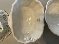 Vintage Set of 7- 1986 Le Cordon Bleu Franklin Mint Wall Hanging Molds New, Cert