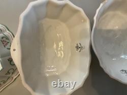 Vintage Set of 7- 1986 Le Cordon Bleu Franklin Mint Wall Hanging Molds New, Cert