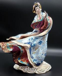 Vintage Snow Princess by Franklin Mint Company Hand-Crafted Made in Malaysia