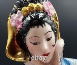 Vintage Snow Princess by Franklin Mint Company Hand-Crafted Made in Malaysia
