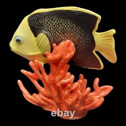 Vintage The Franklin Mint Jeweled Ocean Porcelain Fish Tropical Saltwater 13 Pc