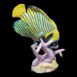 Vintage The Franklin Mint Jeweled Ocean Porcelain Fish Tropical Saltwater 13 Pc