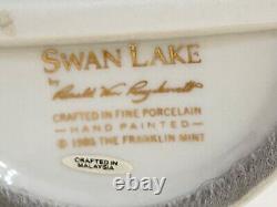 Vintage The Franklin Mint Swan Lake Porcelain Figurine