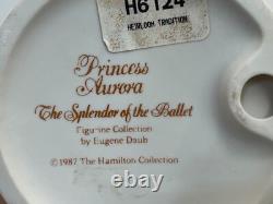 Vintage The Franklin Mint The Splendor of the Ballet Princess Aurora Figurine